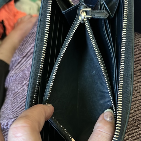 PRADA large wallet made of nylon & leather - Picture 7 of 9